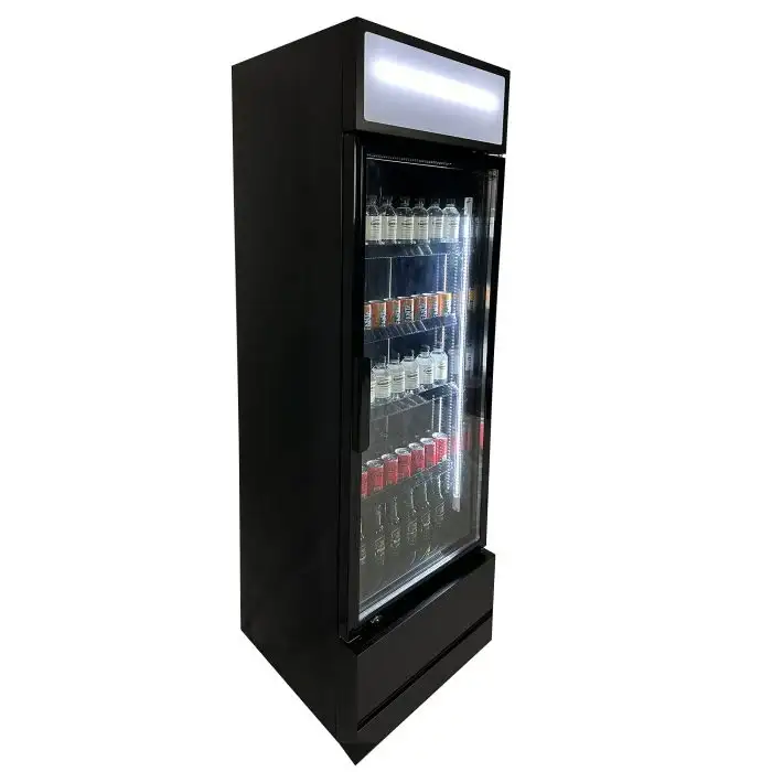 Getränkekühlschrank 1 Tür - 360 Liter - 610x610x1973 mm inkl. Räder