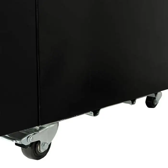 Getränkekühlschrank 1 Tür - 360 Liter - 610x610x1973 mm inkl. Räder