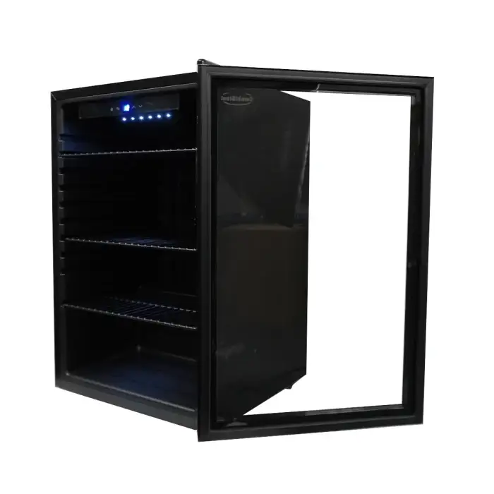 Barkühlschrank - 1 Tür - Schwarz - 115 Liter - 540x539x847 mm