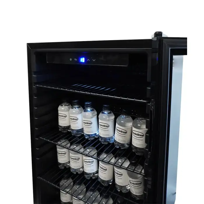 Barkühlschrank - 1 Tür - Schwarz - 115 Liter - 540x539x847 mm