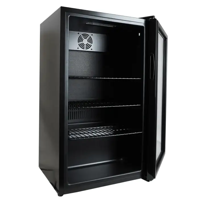 Barkühlschrank - 1 Tür - Schwarz - 80 Liter - 474x440x840 mm
