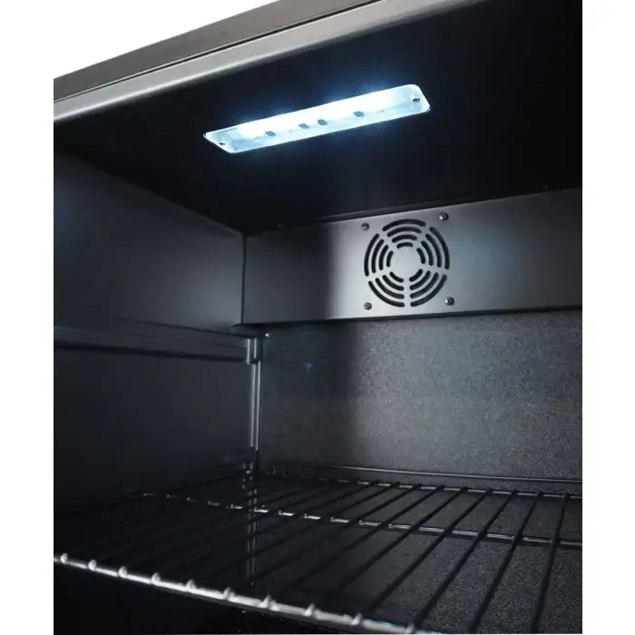 Barkühlschrank - 1 Tür - Schwarz - 80 Liter - 474x440x840 mm