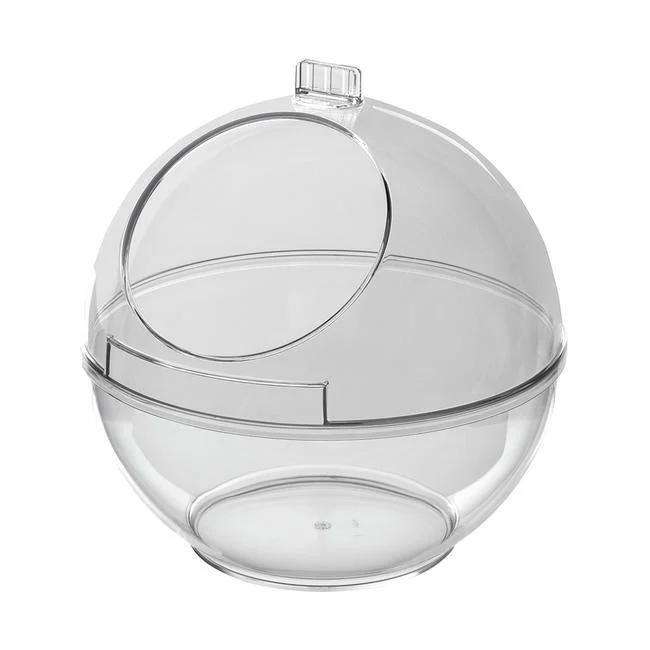 Kugelschütte Easy – transparente Warenschütte mit Kartenhalter für Süßwaren & Impulsartikel
