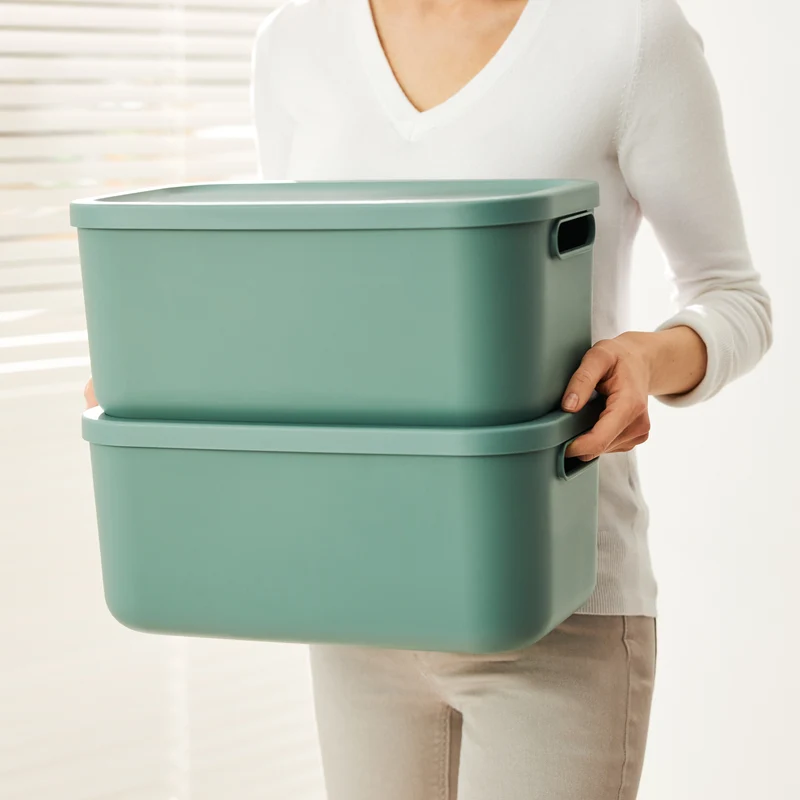 Aufbewahrungsboxen-Set 3tlg. 2x 12l und 55l ALBULA LIGHT