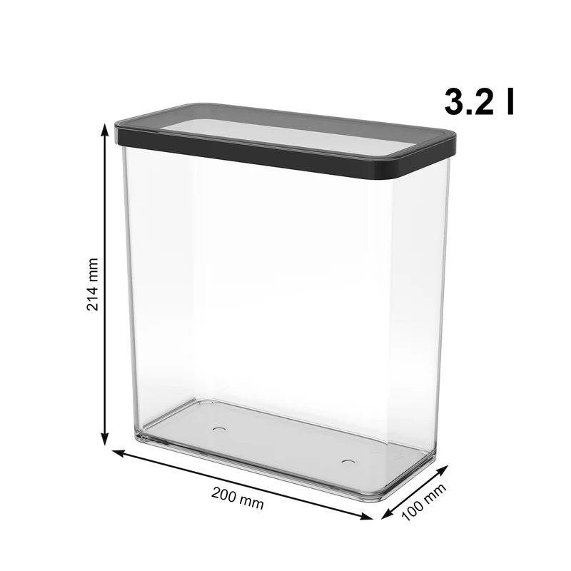 Premium Dose rechteckig 3,2 l LOFT