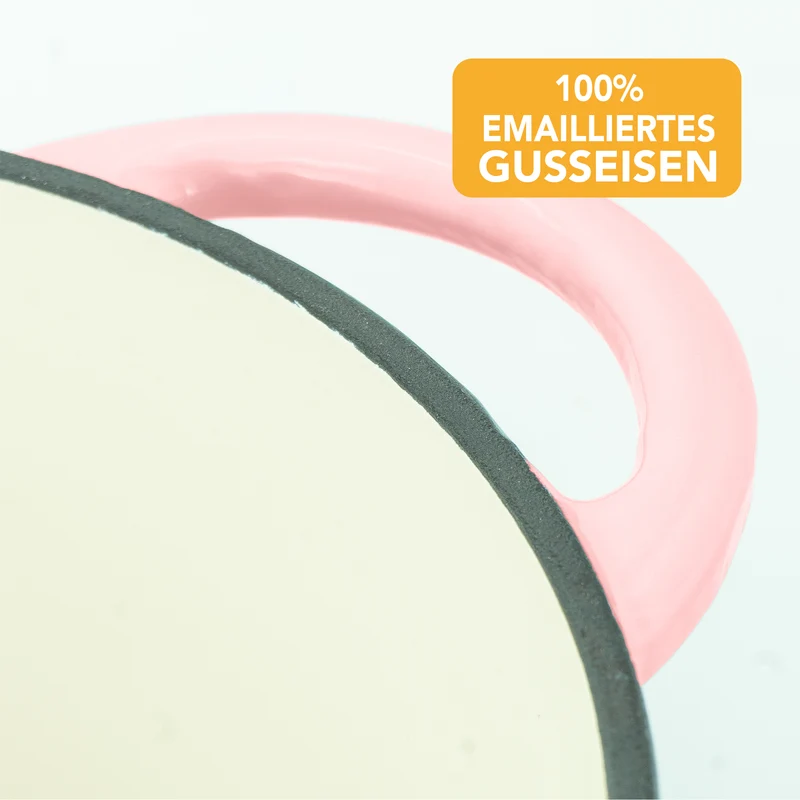 Gusseisen Emaille Brotbacktopf 4,7l mit Gärkorb