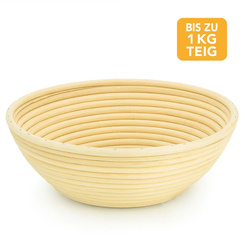 Gusseisen Emaille Brotbacktopf 4,7l mit Gärkorb