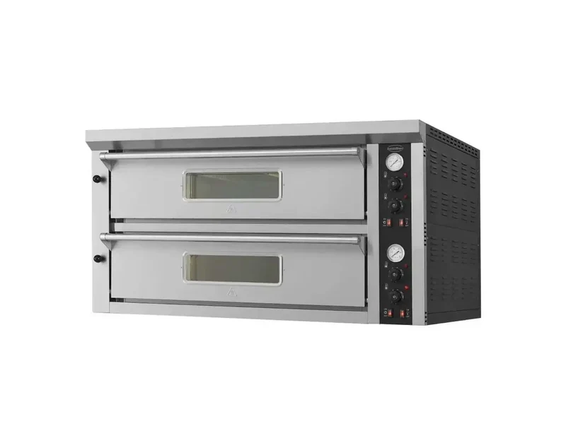 Elektro Pizzaofen Doppelt 2x6 - 1370x880x765 mm - 13.2 kW