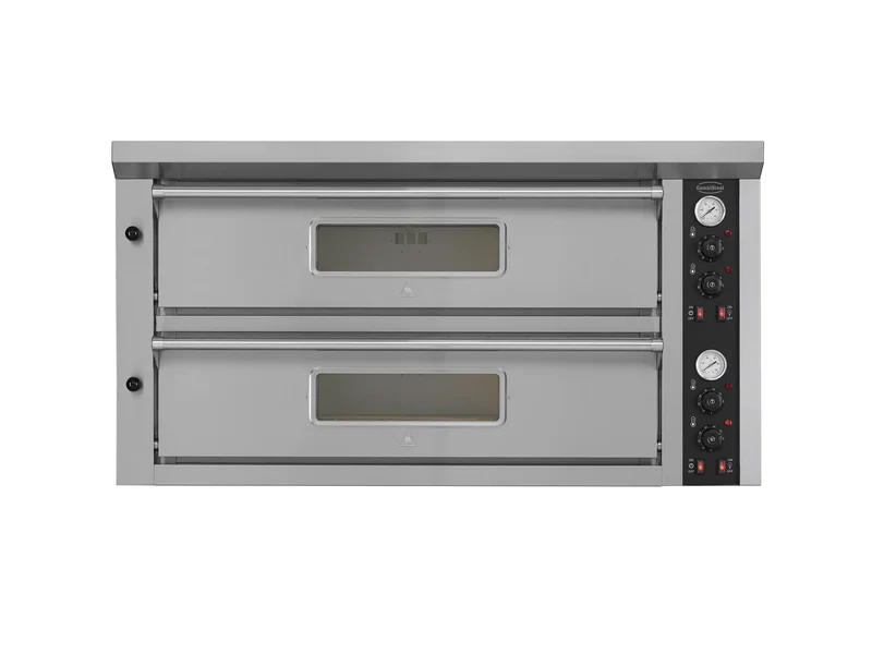 Elektro Pizzaofen Doppelt 2x6 - 1370x880x765 mm - 13.2 kW