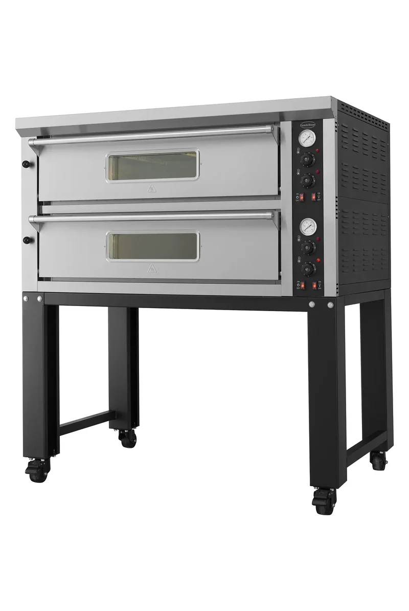 Elektro Pizzaofen Doppelt 2x6 - 1370x880x765 mm - 13.2 kW