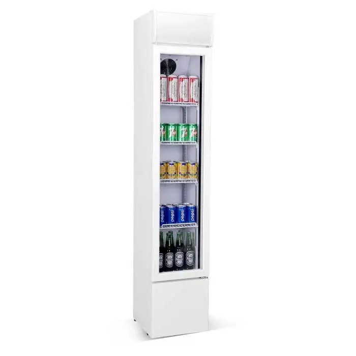 Getränkekühlschrank - 1 Glastür - Schlank - 105 Liter - 360x422x1880 mm