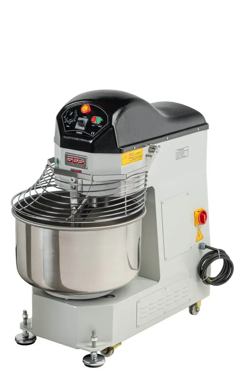 Teigknetmaschine - 50 liter / 25 kg. / 2 Geschwindigkeiten / Spiralkneter