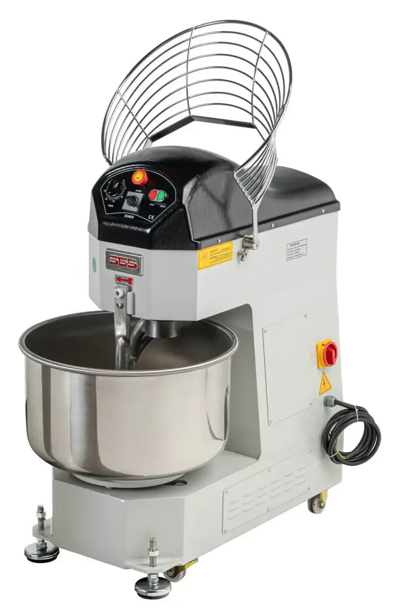 Teigknetmaschine - 50 liter / 25 kg. / 2 Geschwindigkeiten / Spiralkneter