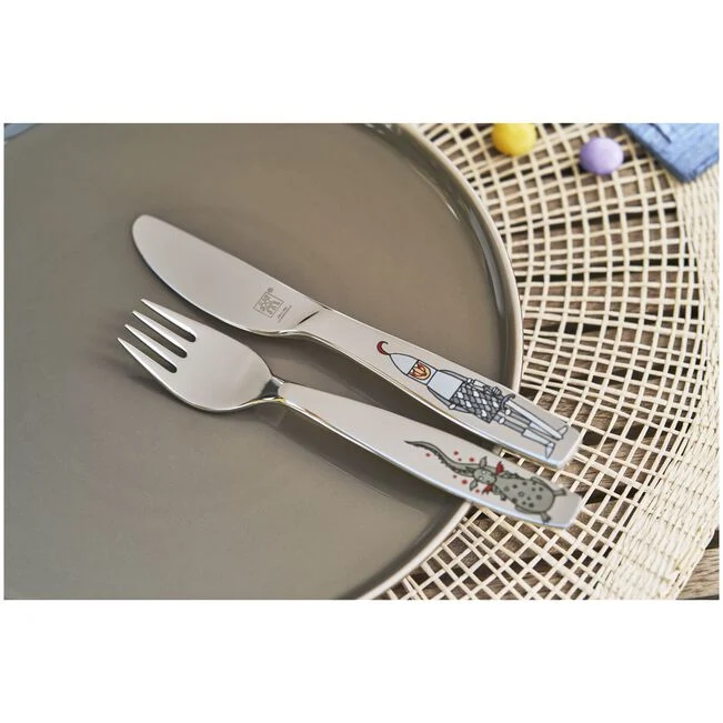 Kinderbesteck Ritter Eckbert 4-tlg.