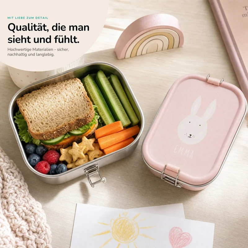 Trixie Brotdose Kinder personalisiert Hase