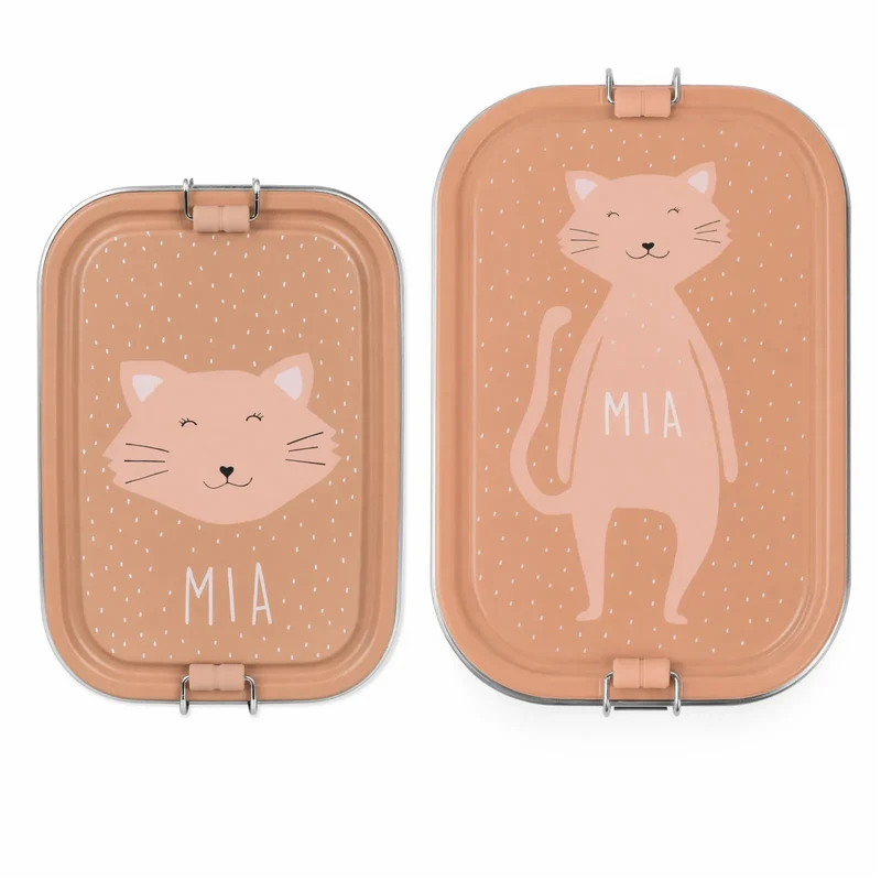 Trixie Brotdose Kinder personalisiert Katze