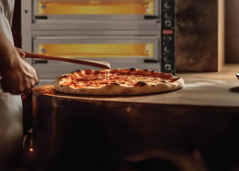 Elektro Profi Pizzaofen / 6x34 cm / Breit / PO/PROFI 10570