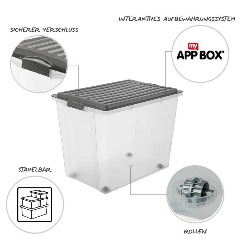 3er Set Box 70 l COMPACT