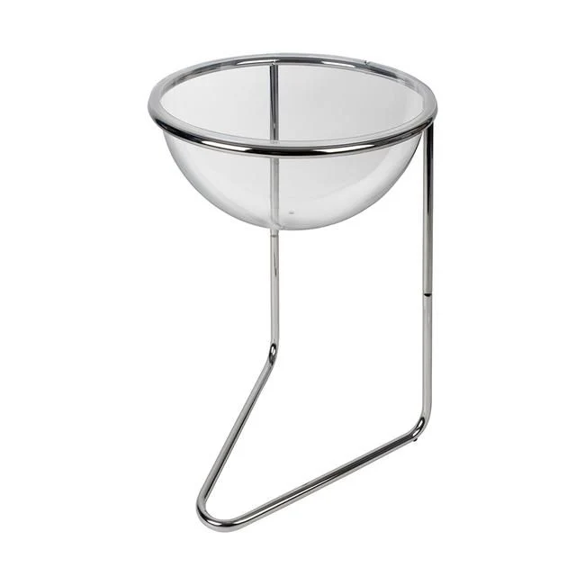 Verkaufsständer Basic – Acryl-Halbkugel mit Metallgestell