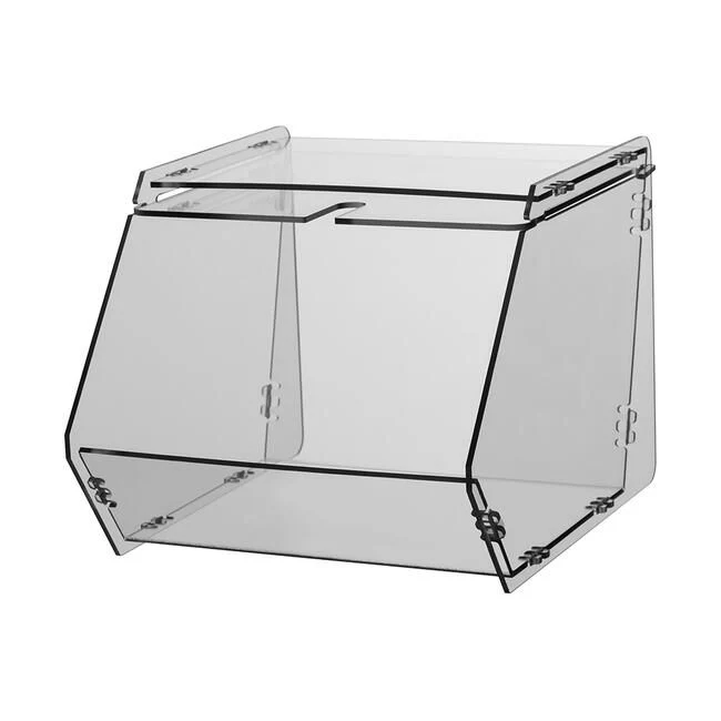 Candy-Box "Easy" mit Deckel – Stapelbare Verkaufsschütte für Bonbons, Snacks & Kleinteile