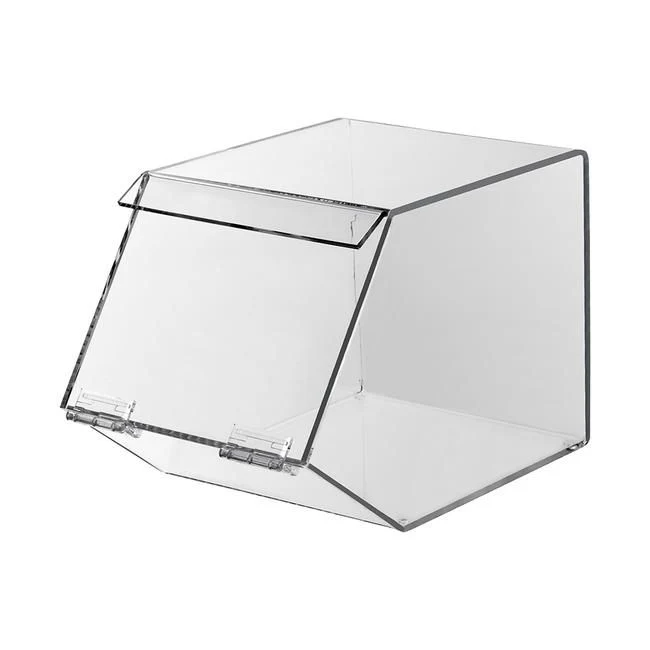 Candy Box Acryl mit Deckel – stapelbare Verkaufsschütte für Süßwaren & Snacks