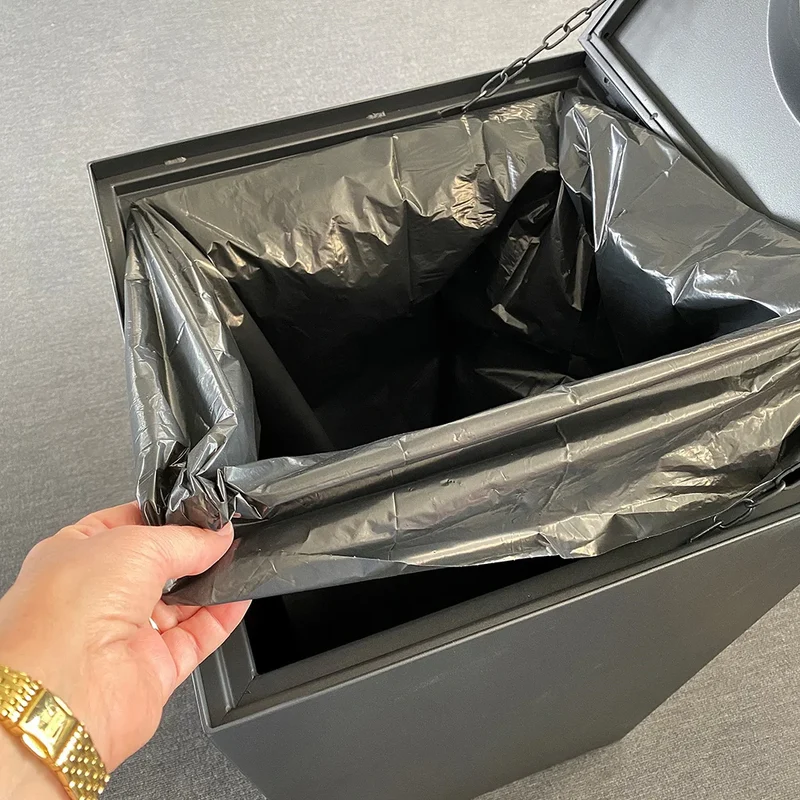Abfallbehälter 120 L Stahl pulverbeschichtet – Recycling Mülleimer für Gewerbe & Gebäude
