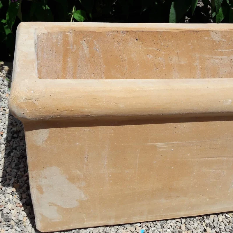 Pflanzkübel rechteckig Terrakotta "Erica", rechteckig, L=70 cm