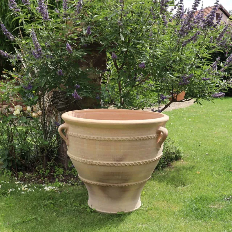 Terracotta Pflanzkübel "Rosa 2 ", H=60cm