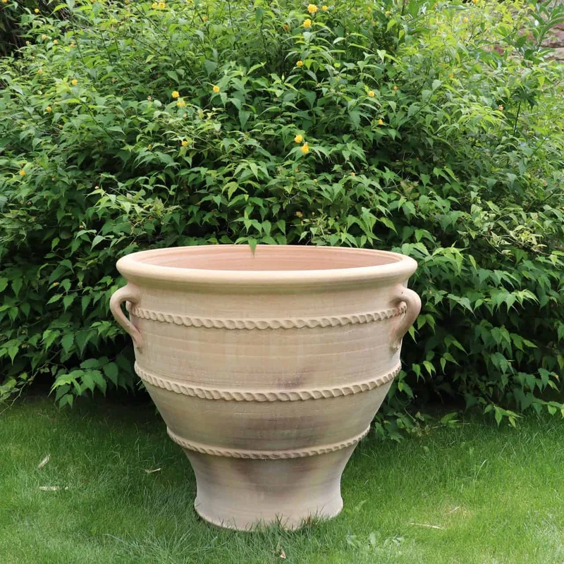Terracotta Pflanzkübel "Rosa 2 ", H=60cm