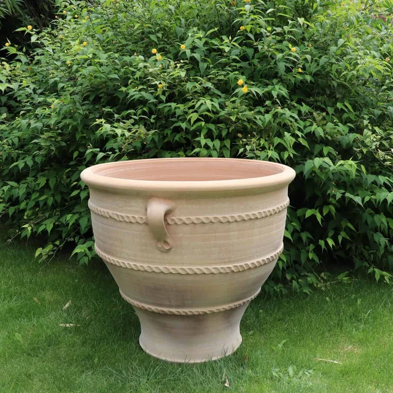 Terracotta Pflanzkübel "Rosa 2 ", H=60cm