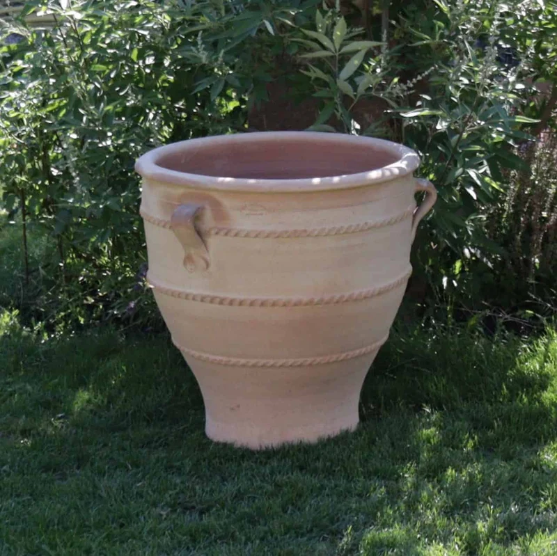 Terracotta Pflanzkübel "Rosa 2 ", H=60cm