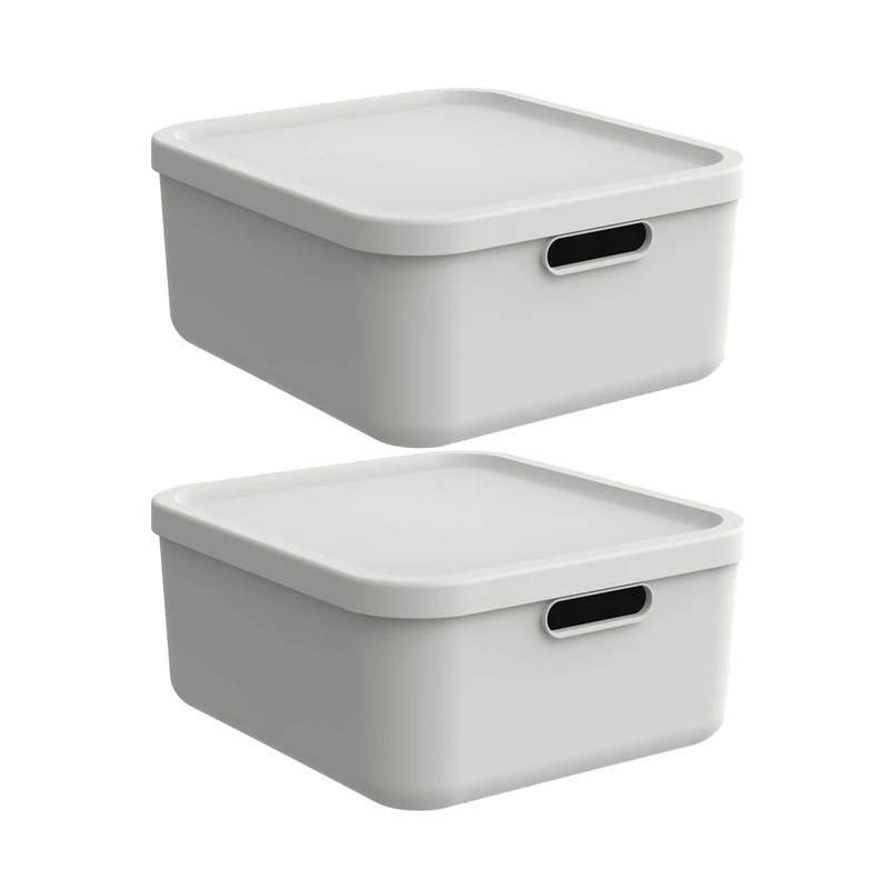 Aufbewahrungsbox 20l 2er-Set ALBULA LIGHT
