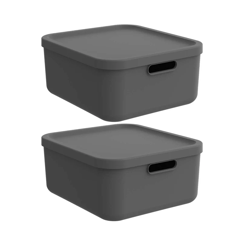 Aufbewahrungsbox 20l 2er-Set ALBULA LIGHT