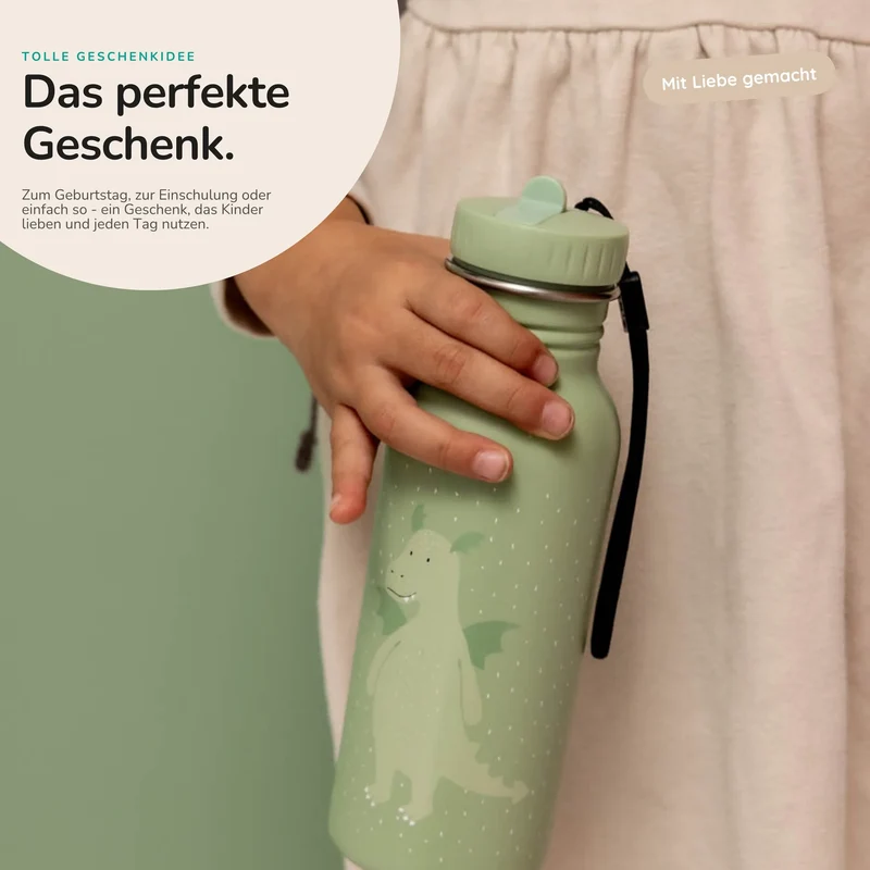 Trixie Trinkflasche Kinder personalisiert Drache