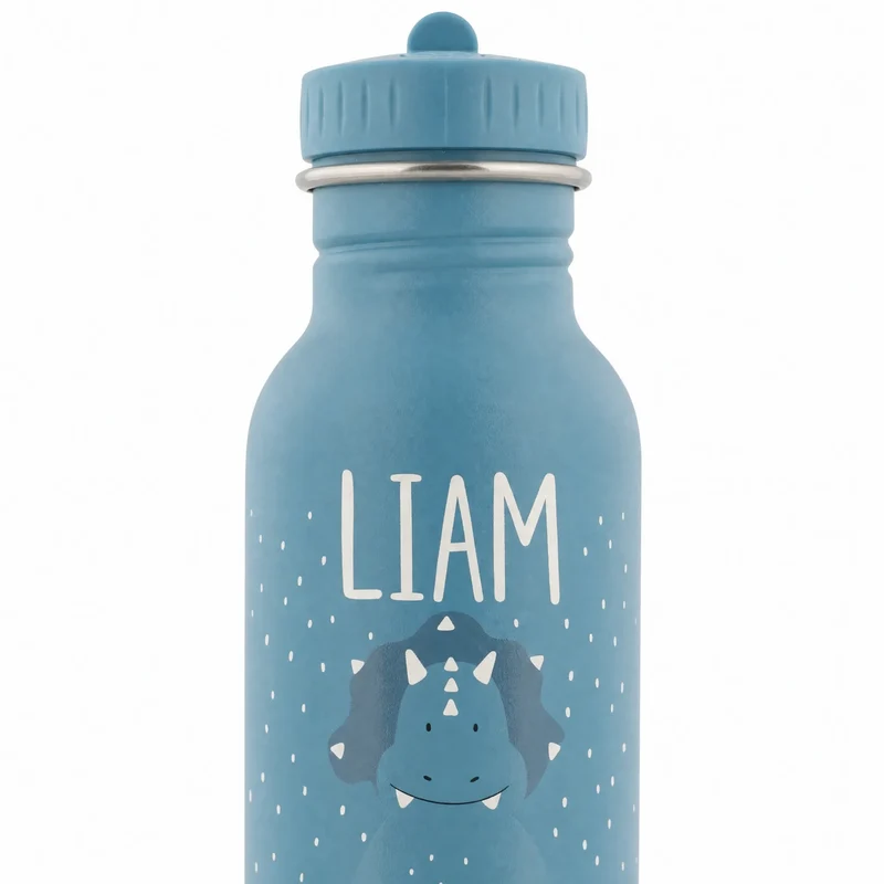 Trixie Trinkflasche Kinder personalisiert Triceratops