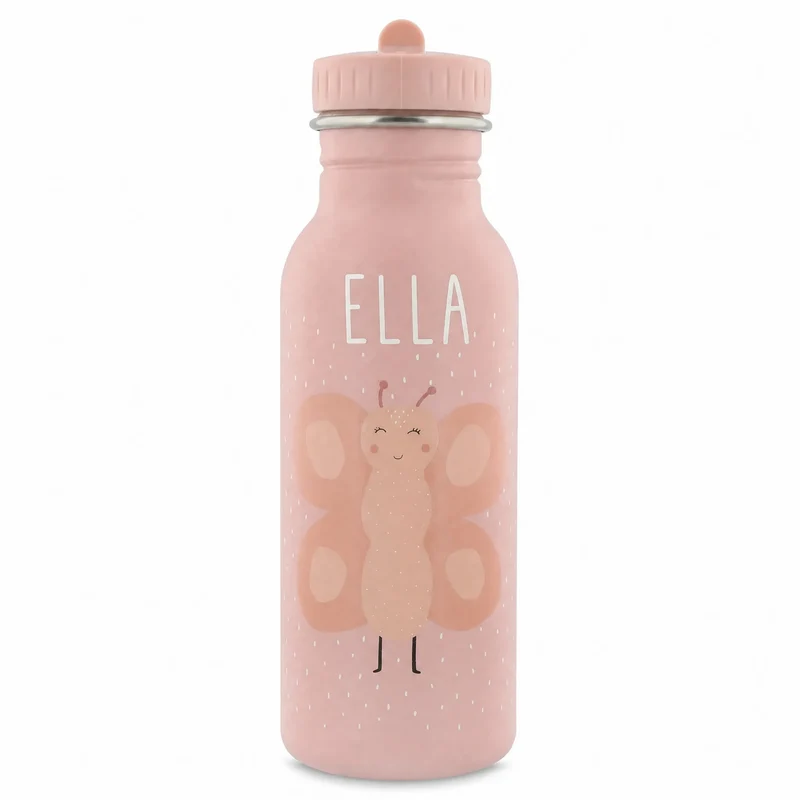 Trixie Trinkflasche Kinder personalisiert Schmetterling