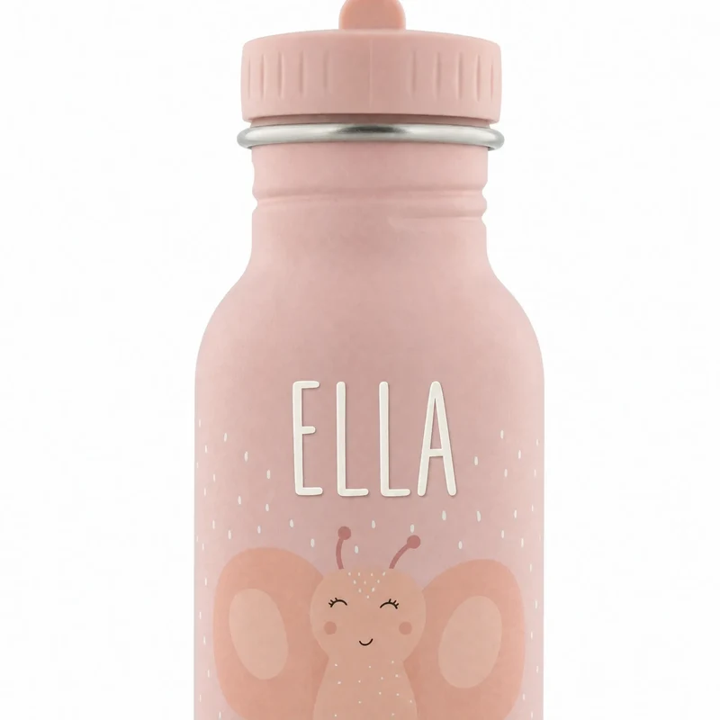 Trixie Trinkflasche Kinder personalisiert Schmetterling