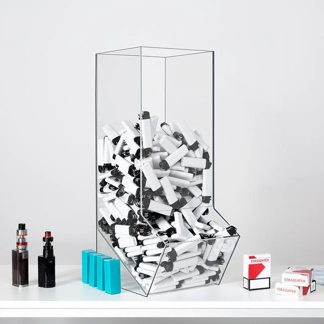 Acryl Warenschütte – transparente Verkaufsschütte für Süßwaren, Kosmetik & Non-Food