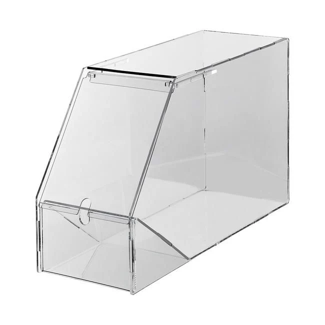 Verkaufsschütte Kompakt – Acryl Warenschütte glasklar