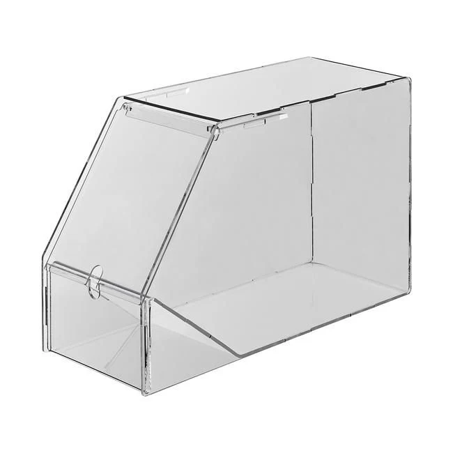 Verkaufsschütte Kompakt – Acryl Warenschütte glasklar