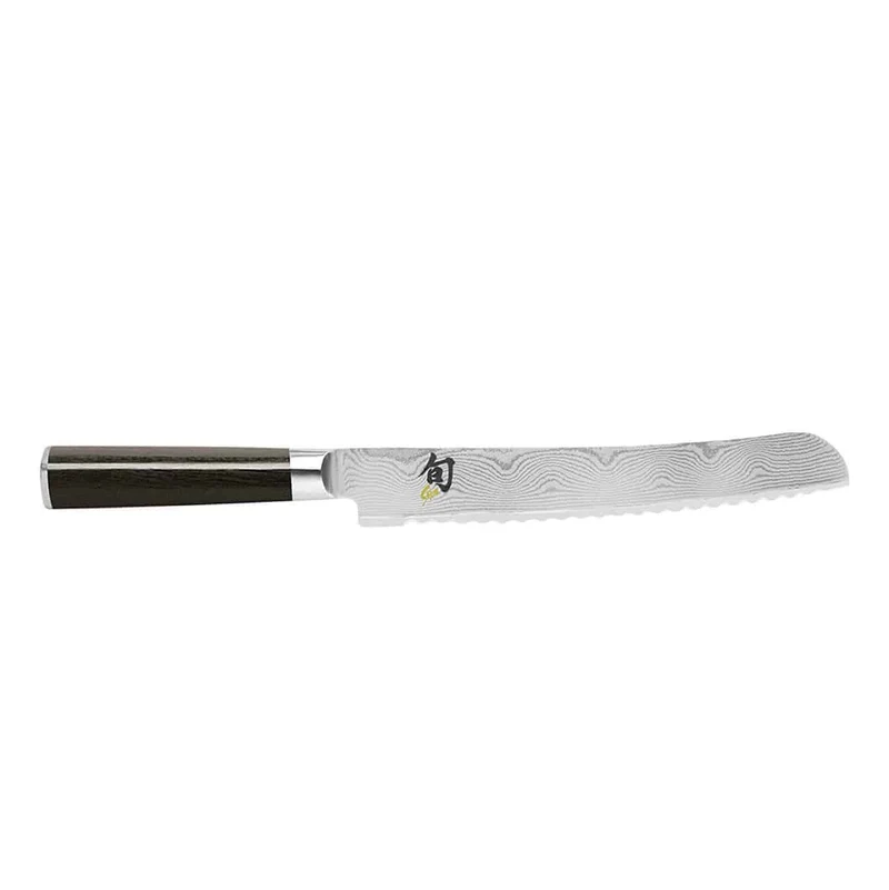 Kai Shun DM-0705 Brotmesser Klinge 23,0 cm + Eichenholzbrett, 30x22 cm