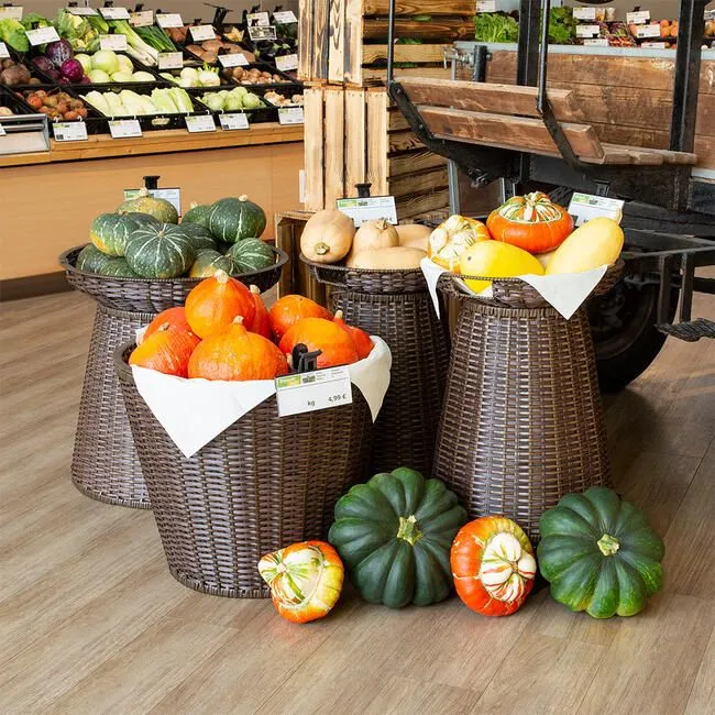 Warenpräsenter für Obst & Gemüse – Verkaufskorb