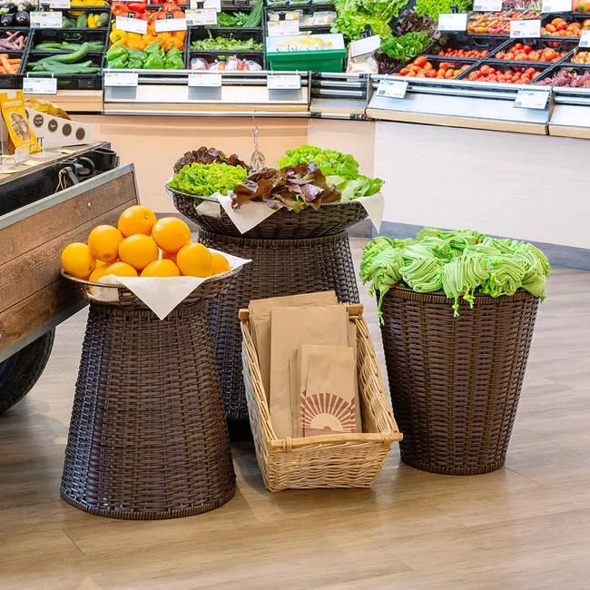 Warenpräsenter für Obst & Gemüse – Verkaufskorb