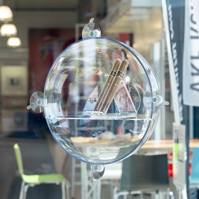 Acrylkugel-Display für Schaufenster