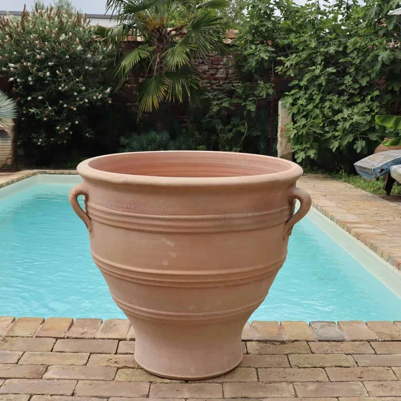 Terracotta Pflanzkübel "Rosa" H=70cm