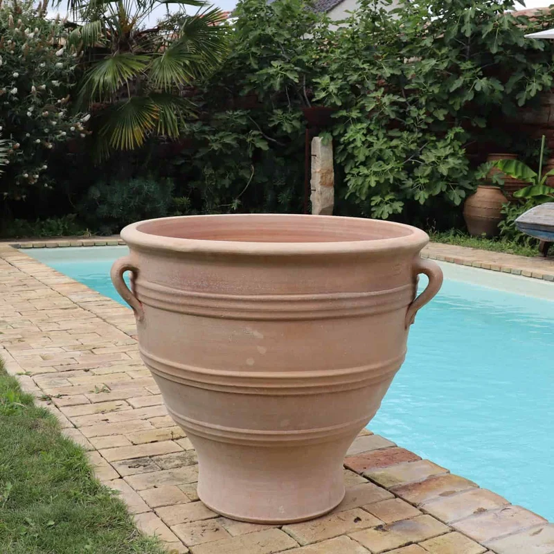 Terracotta Pflanzkübel "Rosa" H=70cm