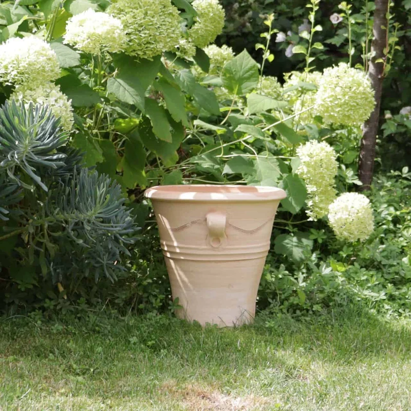 Terracotta Pflanztopf, Blumenkübel "Salvia", H=34 cm