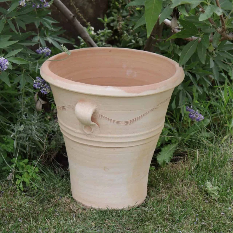 Terracotta Pflanztopf, Blumenkübel "Salvia", H=34 cm