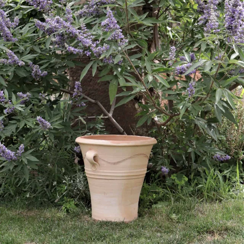 Terracotta Pflanztopf, Blumenkübel "Salvia", H=34 cm