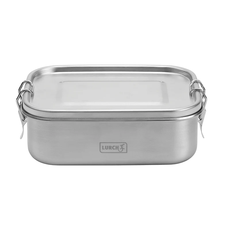 -Lurch- "Snap" Lunchbox Edelstahl in drei Größen 800ml, 1200ml und 1400ml